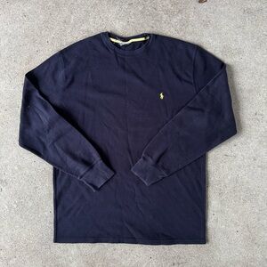 Polo Ralph Lauren Dark Blue Long Sleeve Tee XL